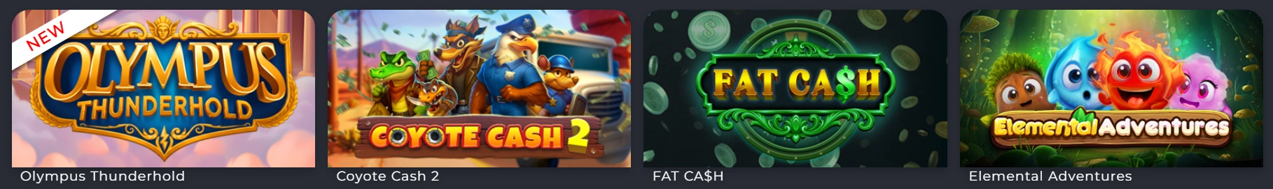 New games available at A Big Candy Casino